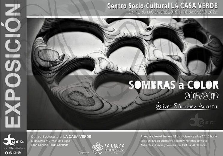 Cartel Sombras Color 2019