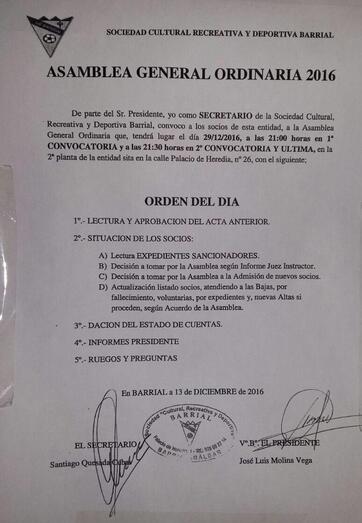Asamblea 29 12 2016
