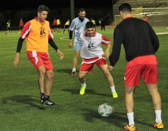 entrenamUnión Viera 3