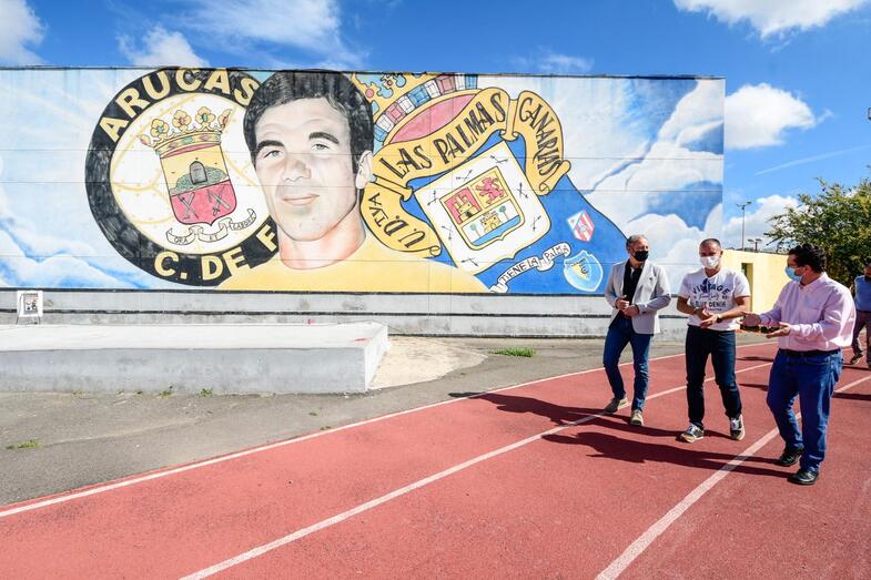 211115 NP Las obras de mejora de la instalaciones de la Ciudad Deportiva de Arucas comienzan a buen ritmo 10