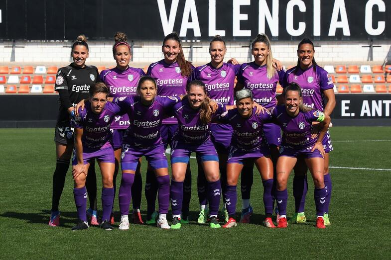 Formación Valencia UDG Tenerife Copa de la Reina