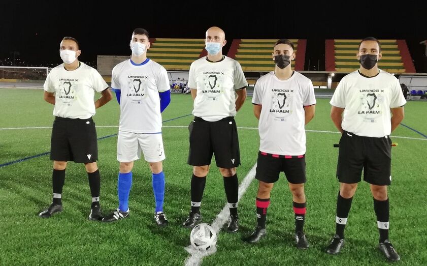 Trio arbitral y capitanes 29 10 2021