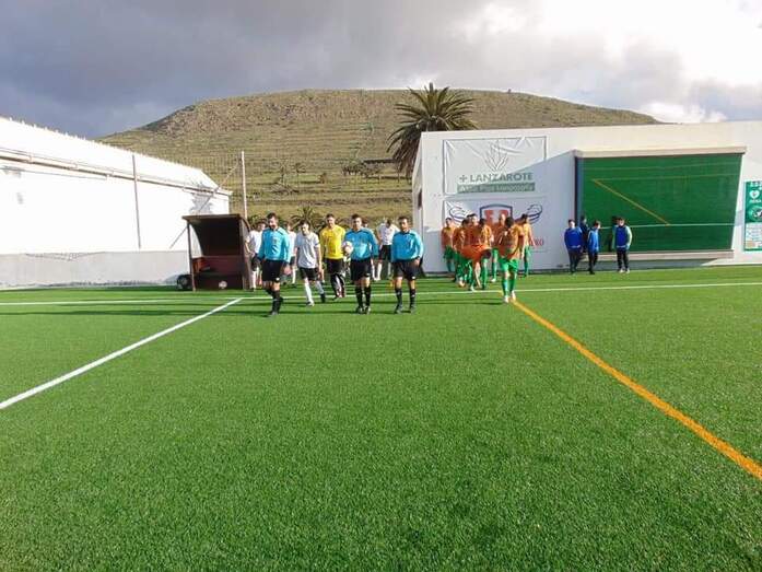 salida equipos Haría Arucas