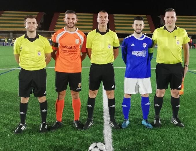 Capitanes y trió arbitral 31 10 2019