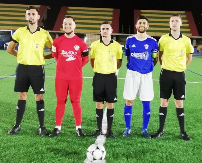 Capitanes y trió arbitral 7 2 20202