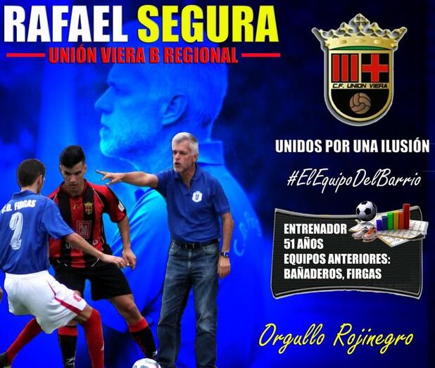 Cartel Rafael Segura entrenador Regional B copia