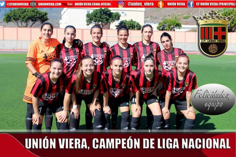 Cartel Viera Campeón Femenino