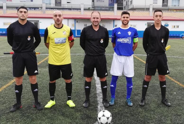 Trió arbitral y capitanes 11 1 2020