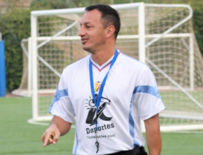 angel Luis Camacho Técnico Unión Viera