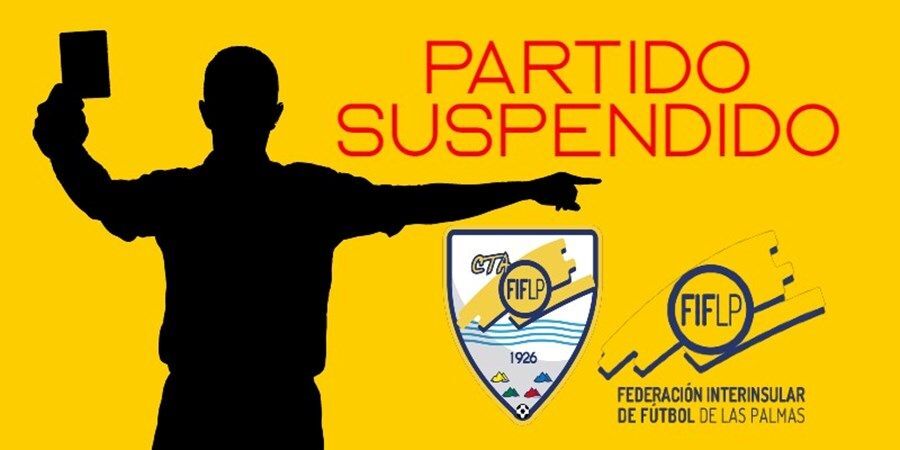 partido suspendido arbitros