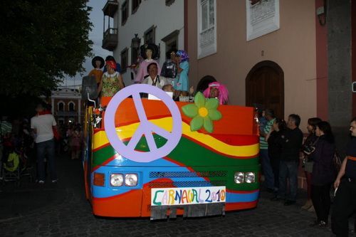 cabalgata de carnaval en galdar