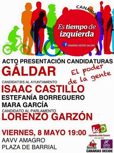 Cartel Gáldar 1