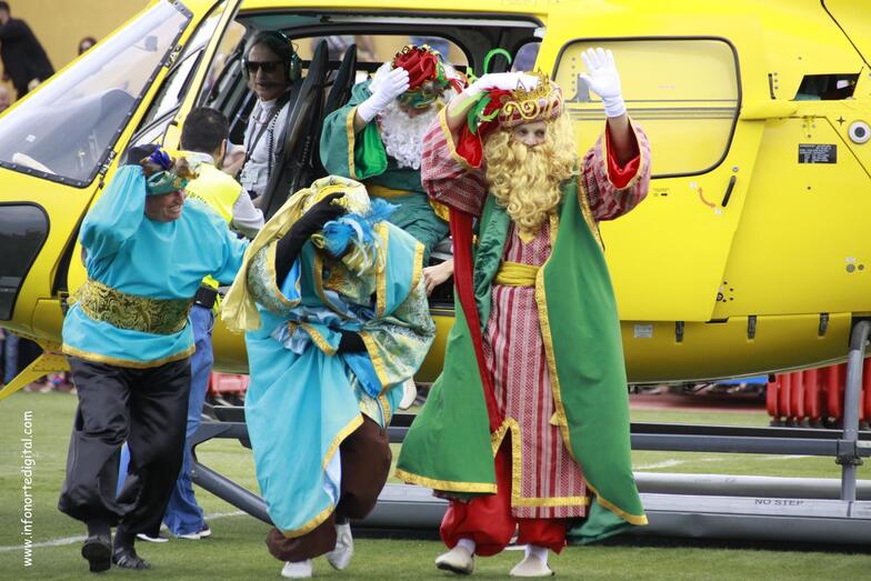 llegada de los reyes a barrial2017