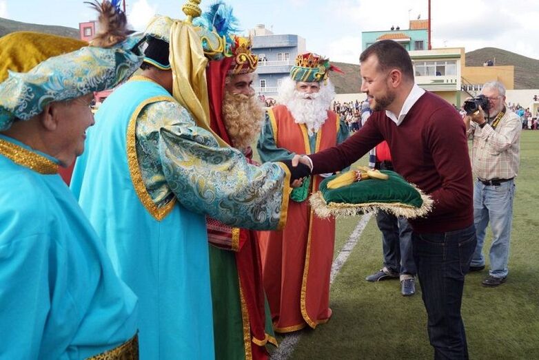 recibimiento reyes magos