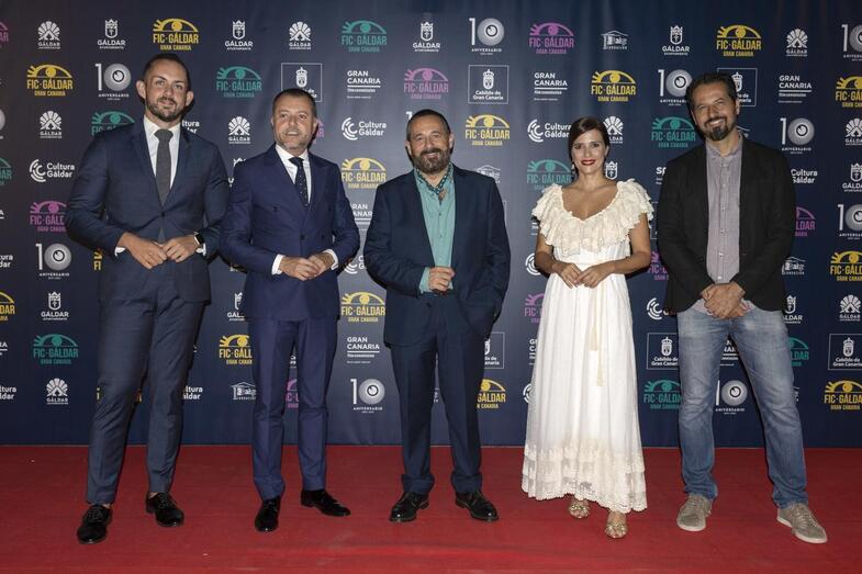 FOTO GALA FIC GÁLDAR Julio Mateo Teodoro Sosa Pepn Nieto Ruth Armas angel Hernandez mph 22102022