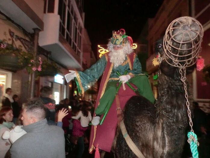cabalgata de reyes en galdar2016