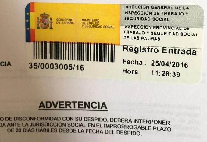 denuncia