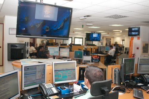 Sala operativa de Las Palmas