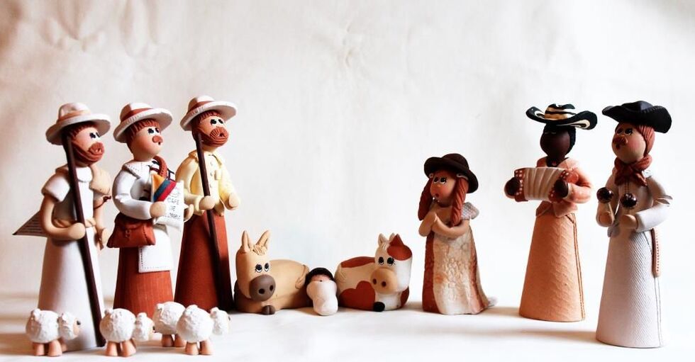 Imagen de uno de los nacimientos que se expondrán en la Casa de Colón