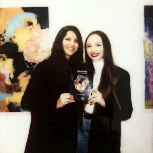 Imagen Diana Fleitas izqda y Beatriz Rodriguez dcha