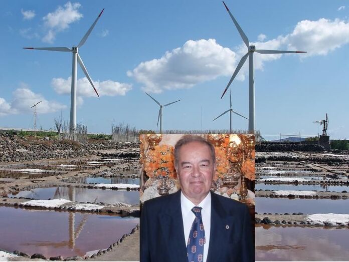 Salinas de bocacangrajo y su dueño Sr. Martell Lozano