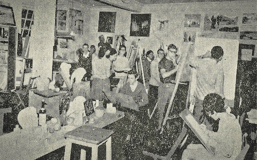 escuela lujan perez. panoramica centro de arte la regenta