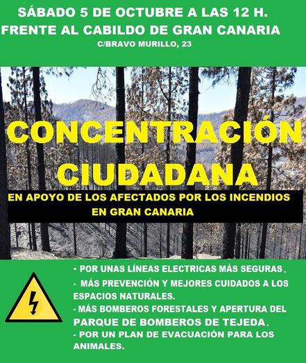 INCENDIO gc CONCENTRACION