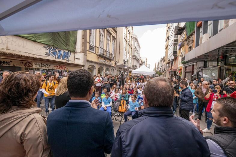 Imagen en la entrega de premios