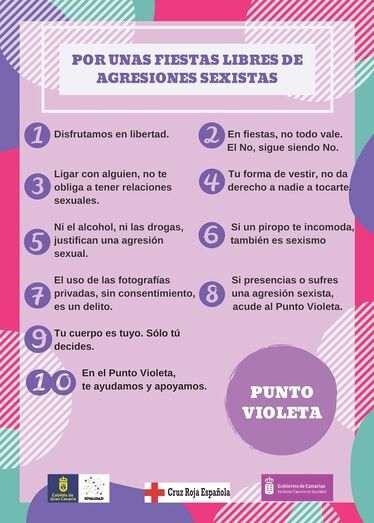 decálogo punto violeta