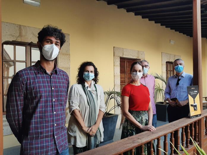 Ibértigo 2020. De izq. a dcha. Pablo Vilas Elena Acosta Guacimara Medina Marcelo Gomes Jesús García