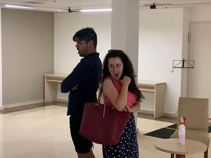 La tinerfeña Cecilia Rodríguez y el barítono venezolano Alejandro Von Büren en una edición anterior de Zarzuela Estudio 