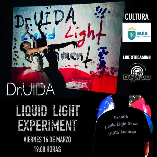 CARTEL ESPECTÁCULO LUZ LÍQUIDA