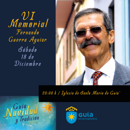 CARTEL MEMORIAL FERNANDO GUERRA AGUIAR