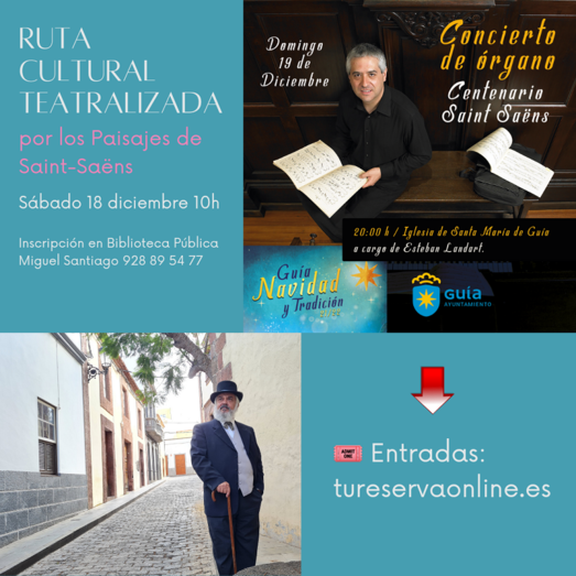 CARTEL RUTA CULTURAL TEATRALIZADA
