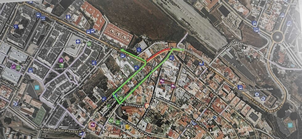 Corte de calle 11 11