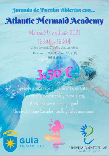 cartel sirenas o tritones