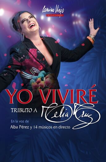 CARTEL YO VIVIRÉ TRIBUTO A CELIA