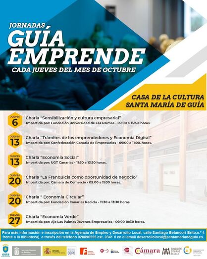 CARTEL JORNADAS GUIA EMPRENDE 1