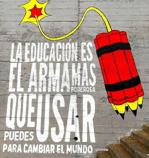 Mural IES Sta Mª de Guía