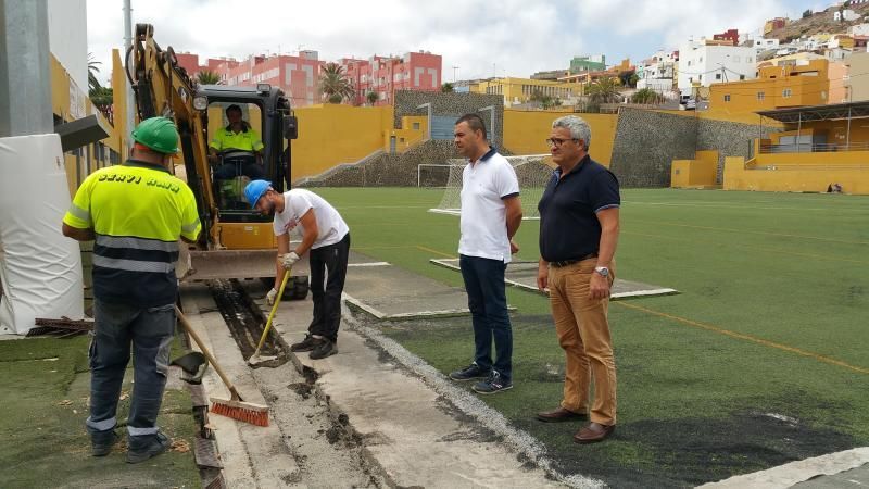 OBRAS DE MEJORA CAMPO DE FUTBOL DE LA ATALAYA