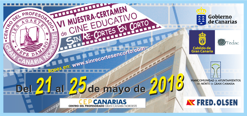 pegatina muestra cine educativo agaeteweb