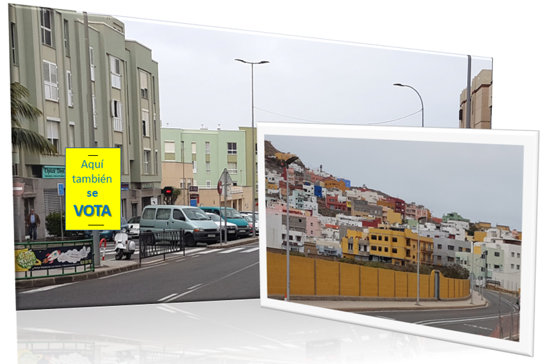 Aquí tambien se VOTA