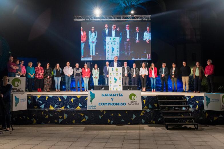 CANDIDATURA DE JUNTOS POR GUIA NUEVA CANARIAS