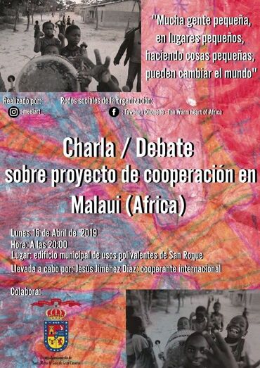 CARTEL CHARLA DEBATE