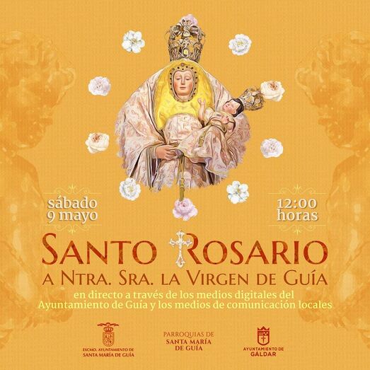 CARTEL SANTO ROSARIO