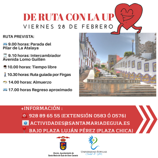 CARTEL VISITA A FIRGAS