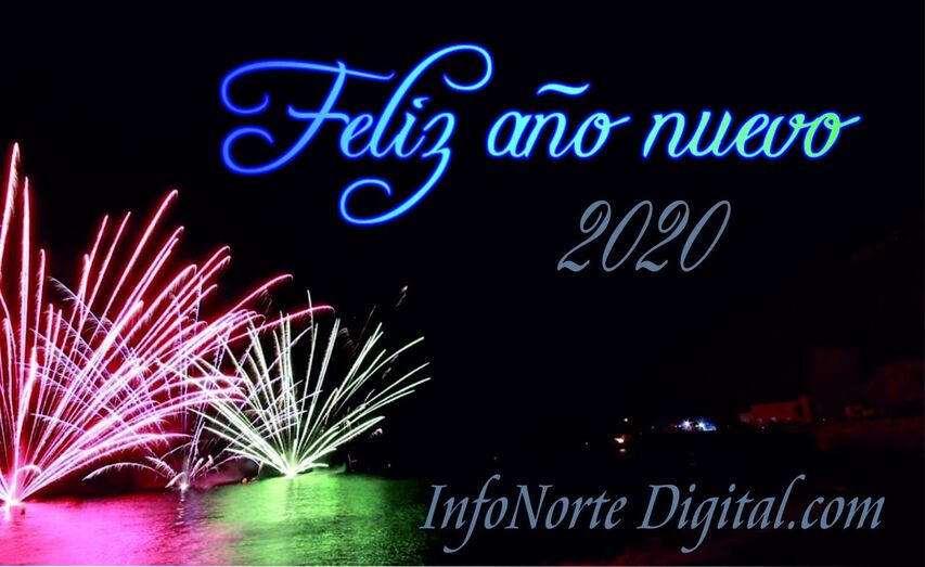 tarjeta de fion de año 2