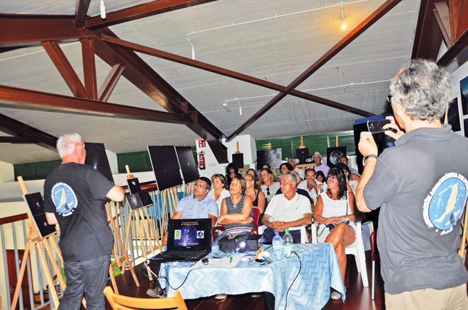 Imagen de la inauguración de la muestra