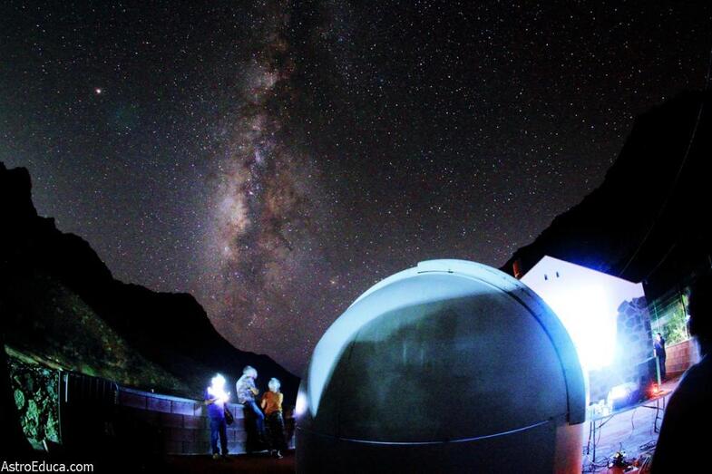 Vía Láctea desde Tasartico