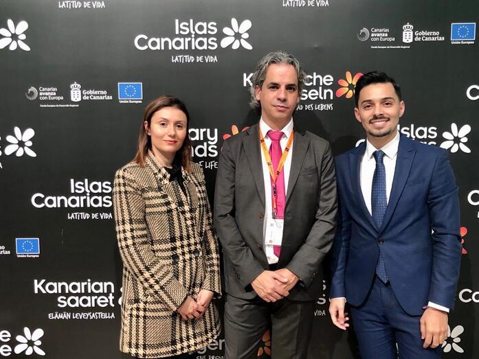 01De izquierda a derecha Isabel Suárez Sergio Suárez y David Godoy